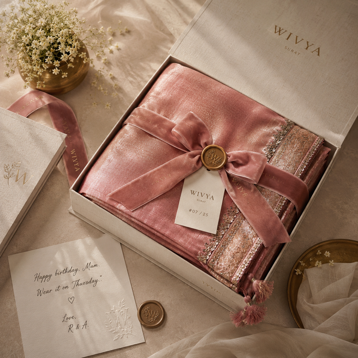 Gift-ready saree edit