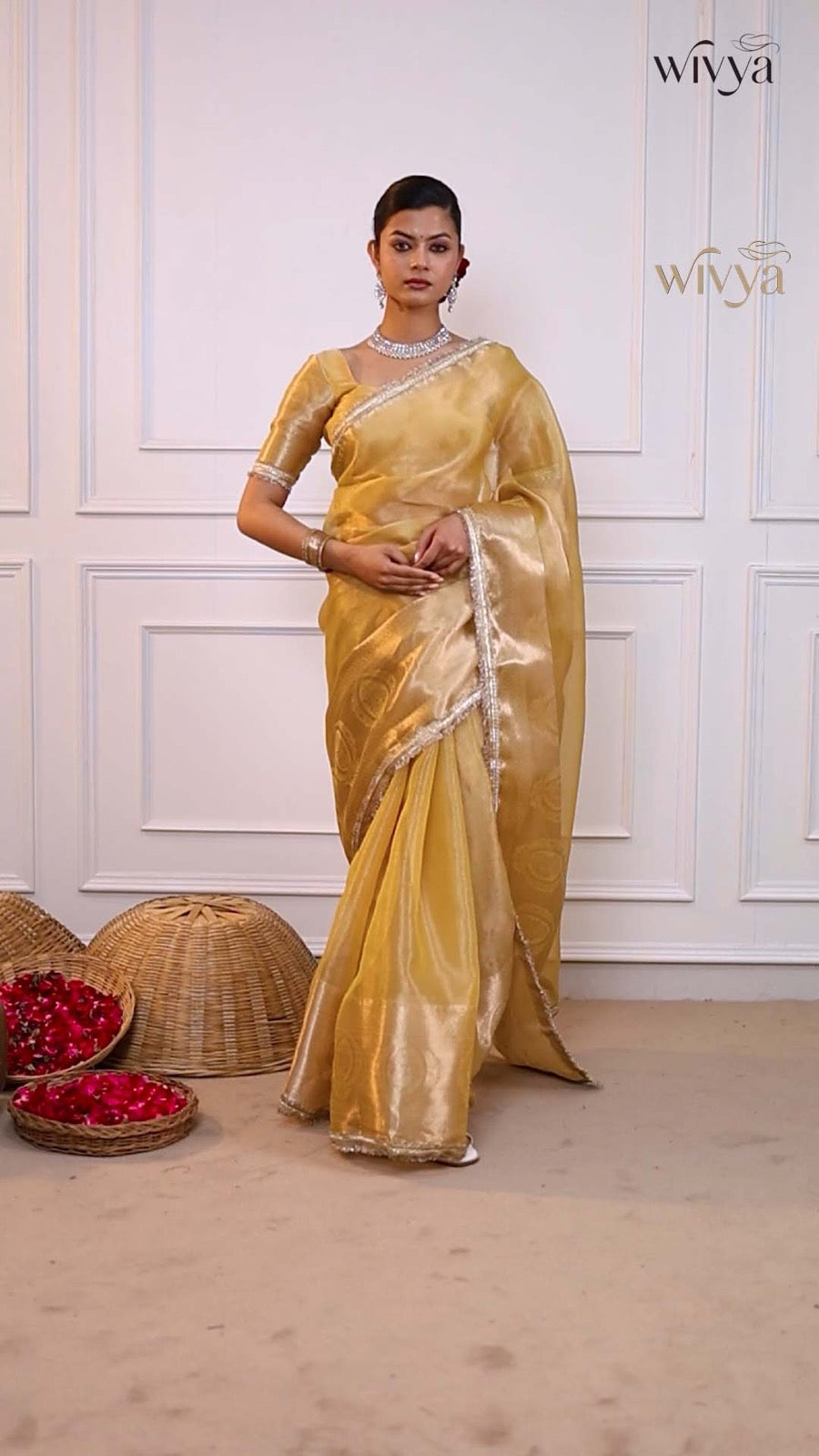 Tissue saree in a new light